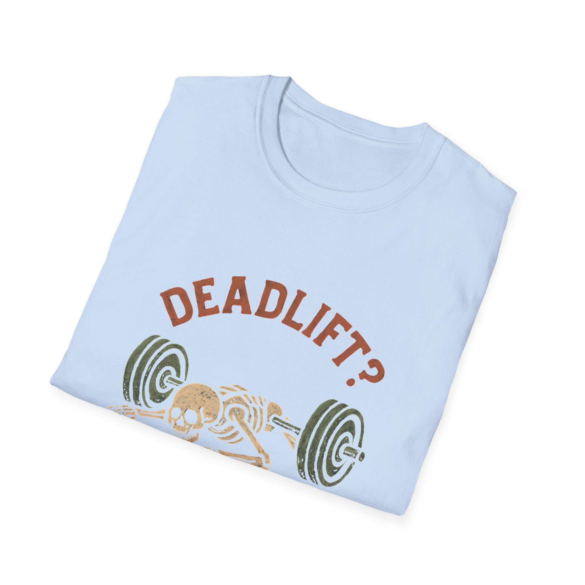 Deadlift Skeleton Meme T-Shirt