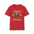 Napping Bear in Activewear T-Shirt