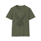 Danger Eagle Graphic Retro Gym T-Shirt