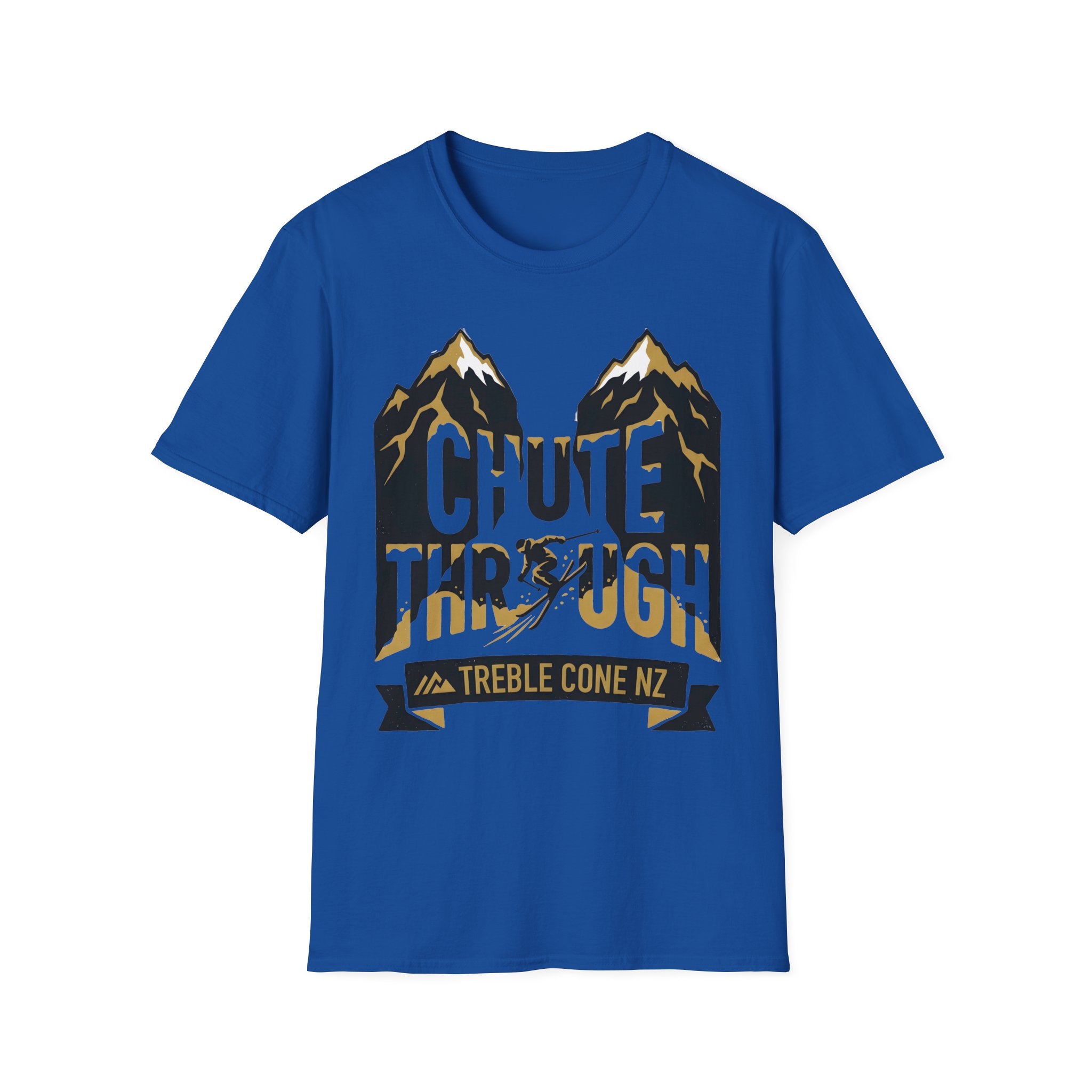 Chute Through Treble Cone Ski T-Shirt