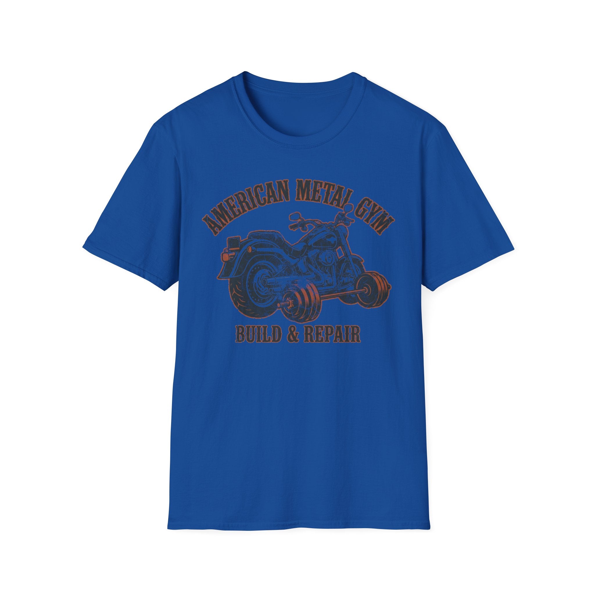 American Metal Build and Repair Vintage Graphic Gym T-Shirt