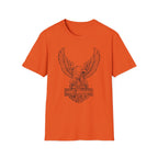 Danger Eagle Graphic Retro Gym T-Shirt
