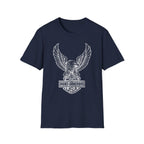 Dangerous Eagle Graphic Retro Gym T-Shirt