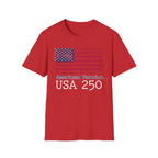 American Patriot 250 Stars and Stripes Vintage Gym T-Shirt