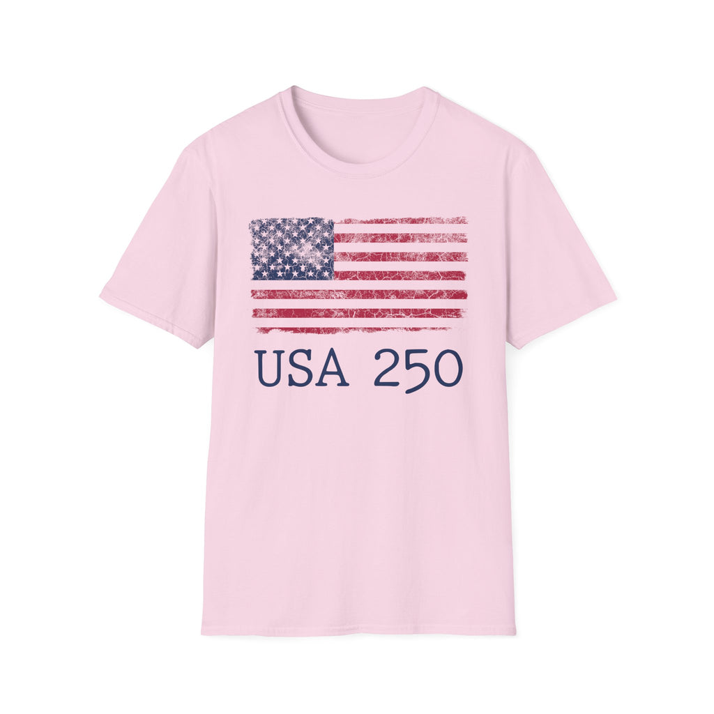 USA 250 Freedom Flag Vintage Gym T-Shirt