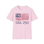 USA 250 Freedom Flag Vintage Gym T-Shirt