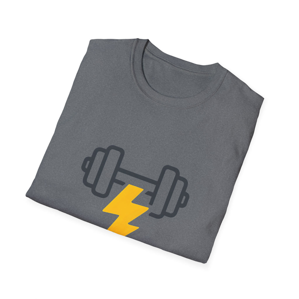 Lightning bolt dumbbell T-Shirt