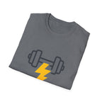 Lightning bolt dumbbell T-Shirt