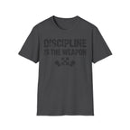 Weapons Discipline Bodybuilding Vintage Gym T-Shirt