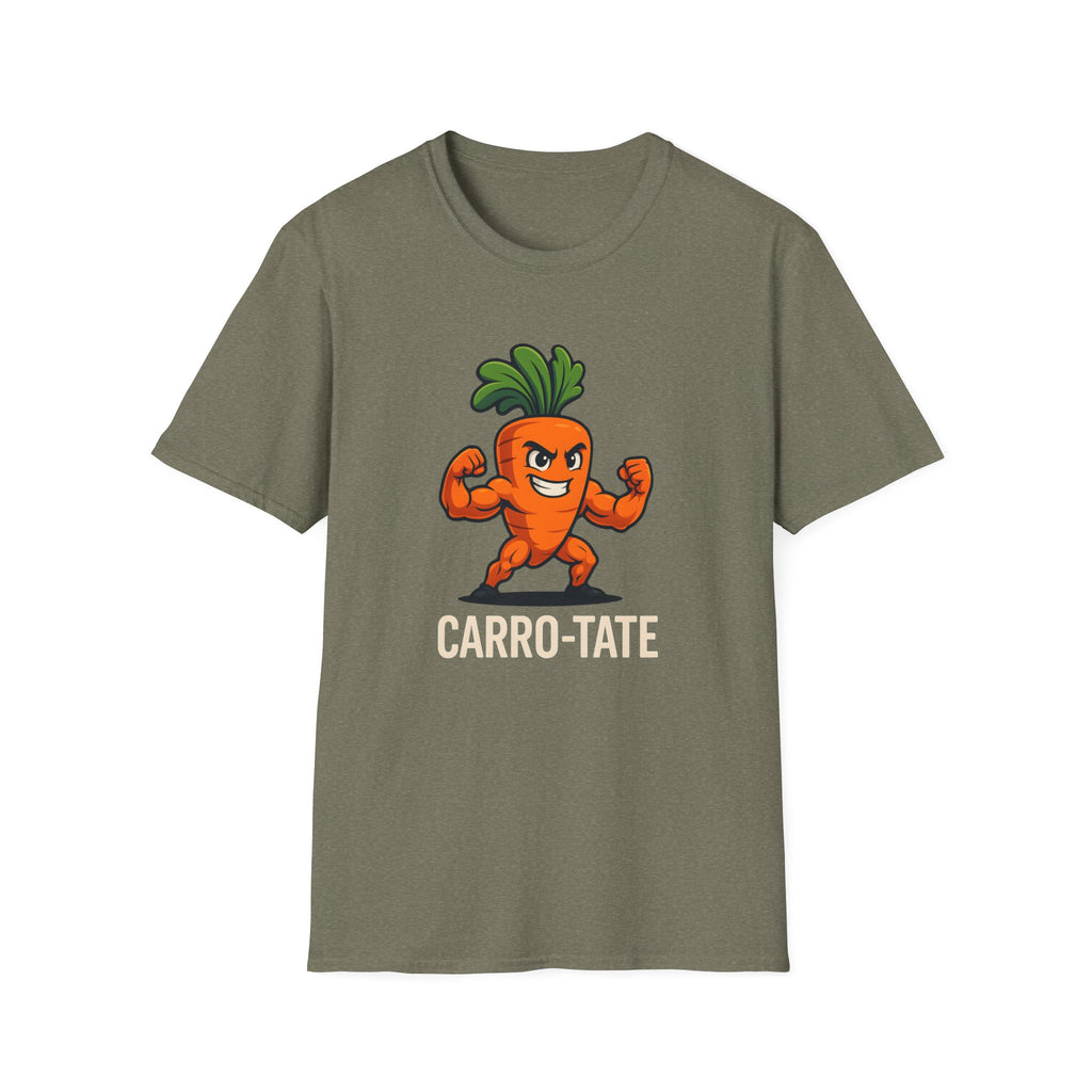 Muscular Carrot Mascot T-Shirt