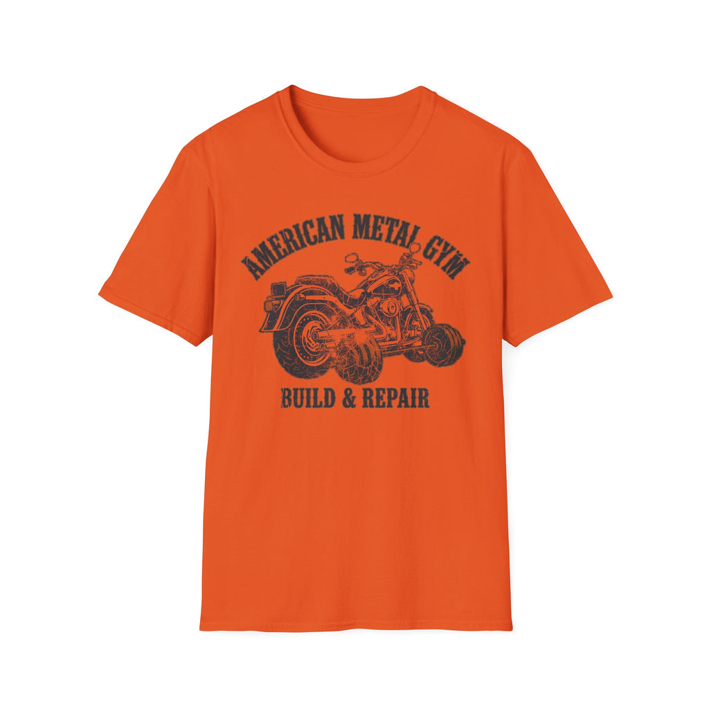 American Metal Build and Repair Vintage Graphic Gym T-Shirt