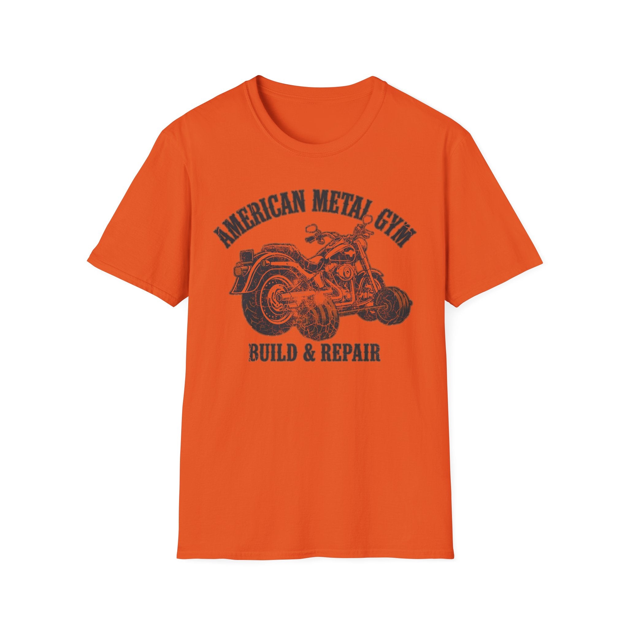 American Metal Build and Repair Vintage Graphic Gym T-Shirt