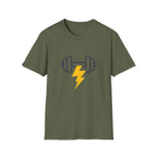 Lightning bolt dumbbell T-Shirt