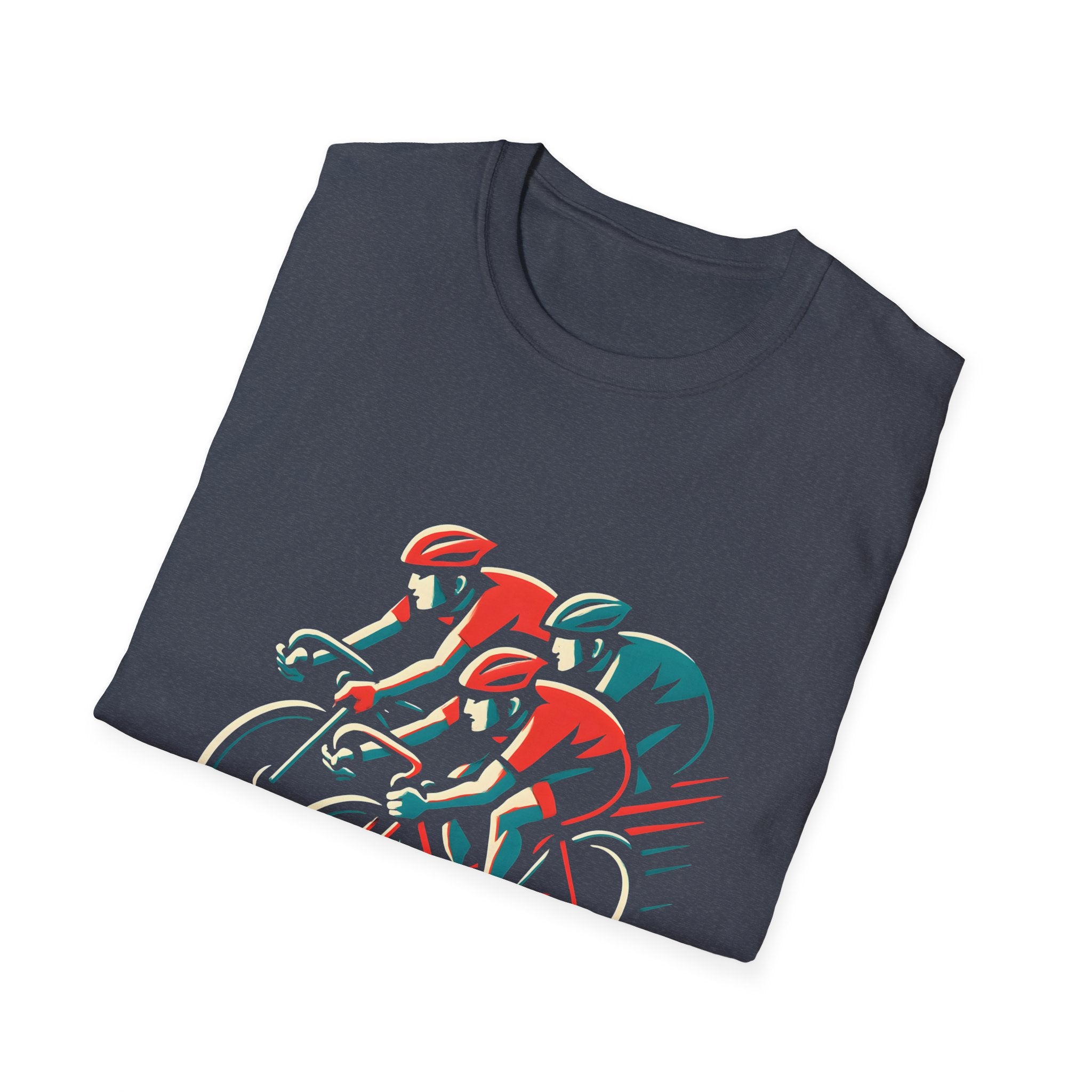 Cyclists Racing Scene T-Shirt