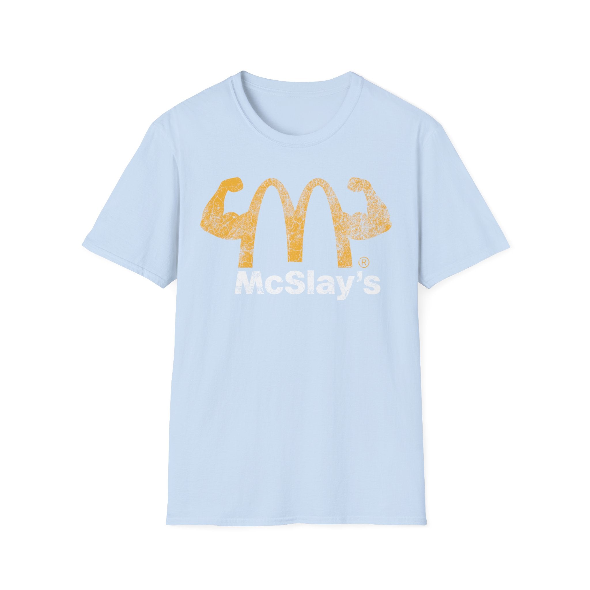 McSlays Arches Graphic Vintage Gym T-Shirt