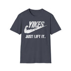 Yikes Just Lift It Vintage Gym T-Shirt