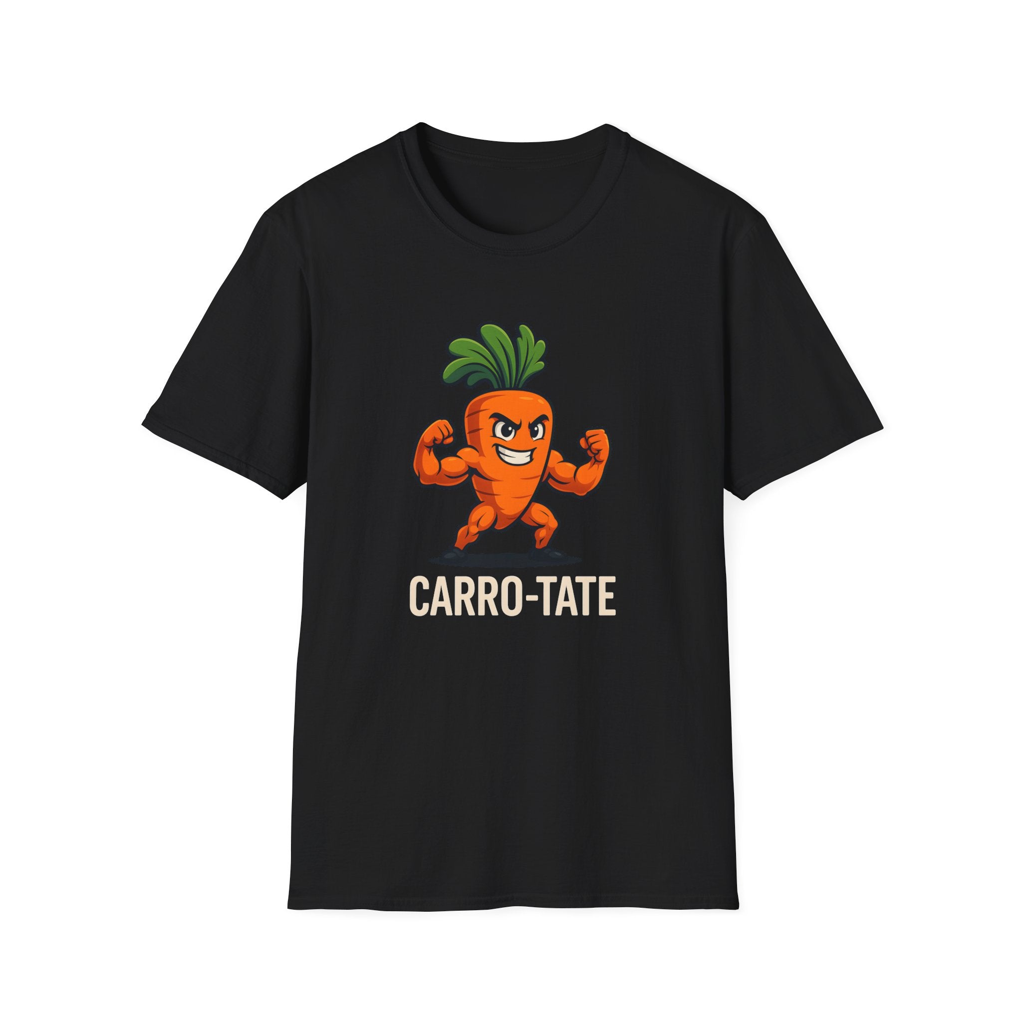 Muscular Carrot Mascot T-Shirt