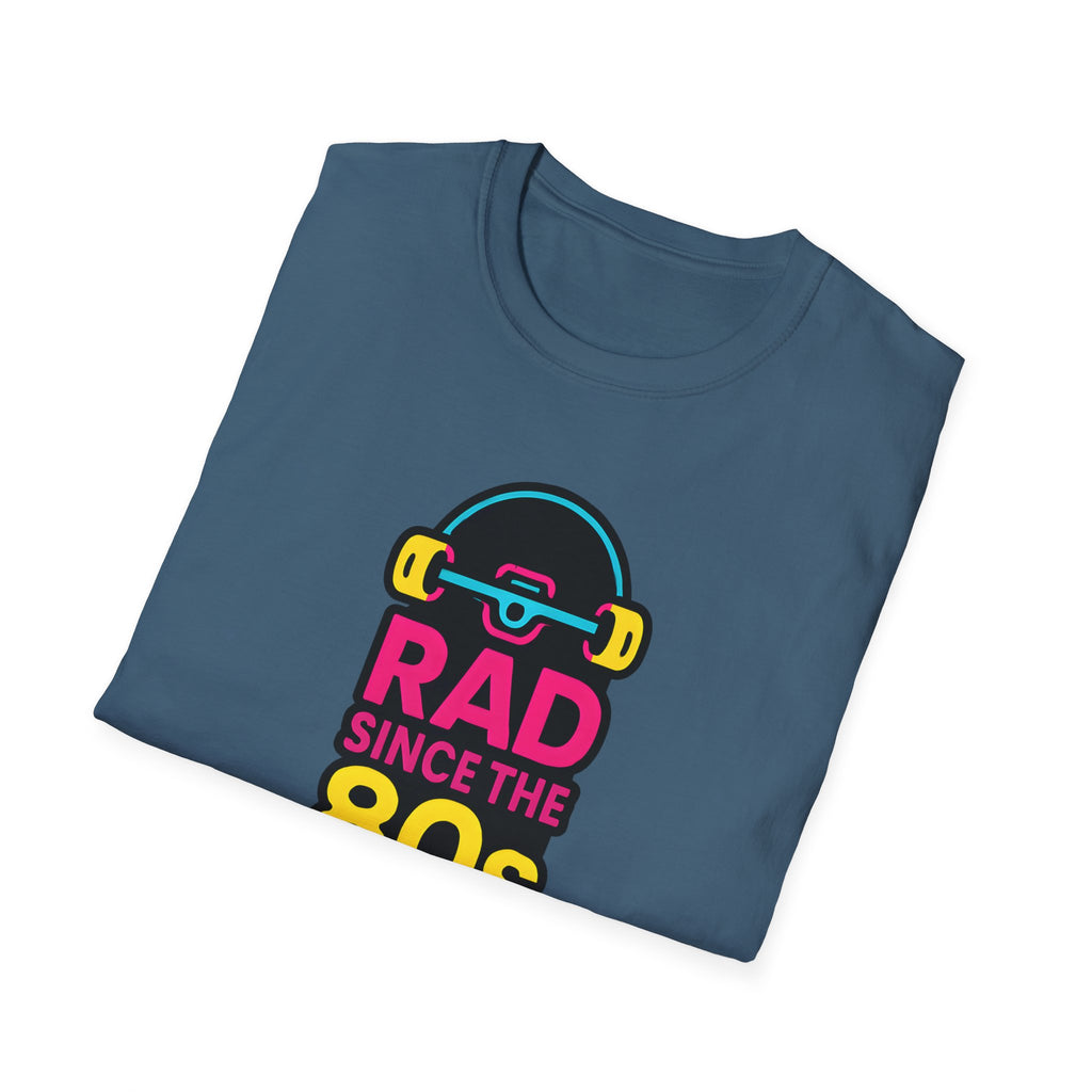 Neon 80s Skateboard T-Shirt