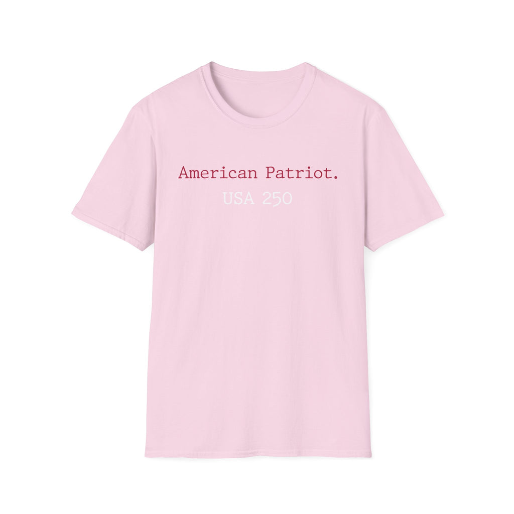 American Patriot US 250 Typographic Vintage Gym T-Shirt