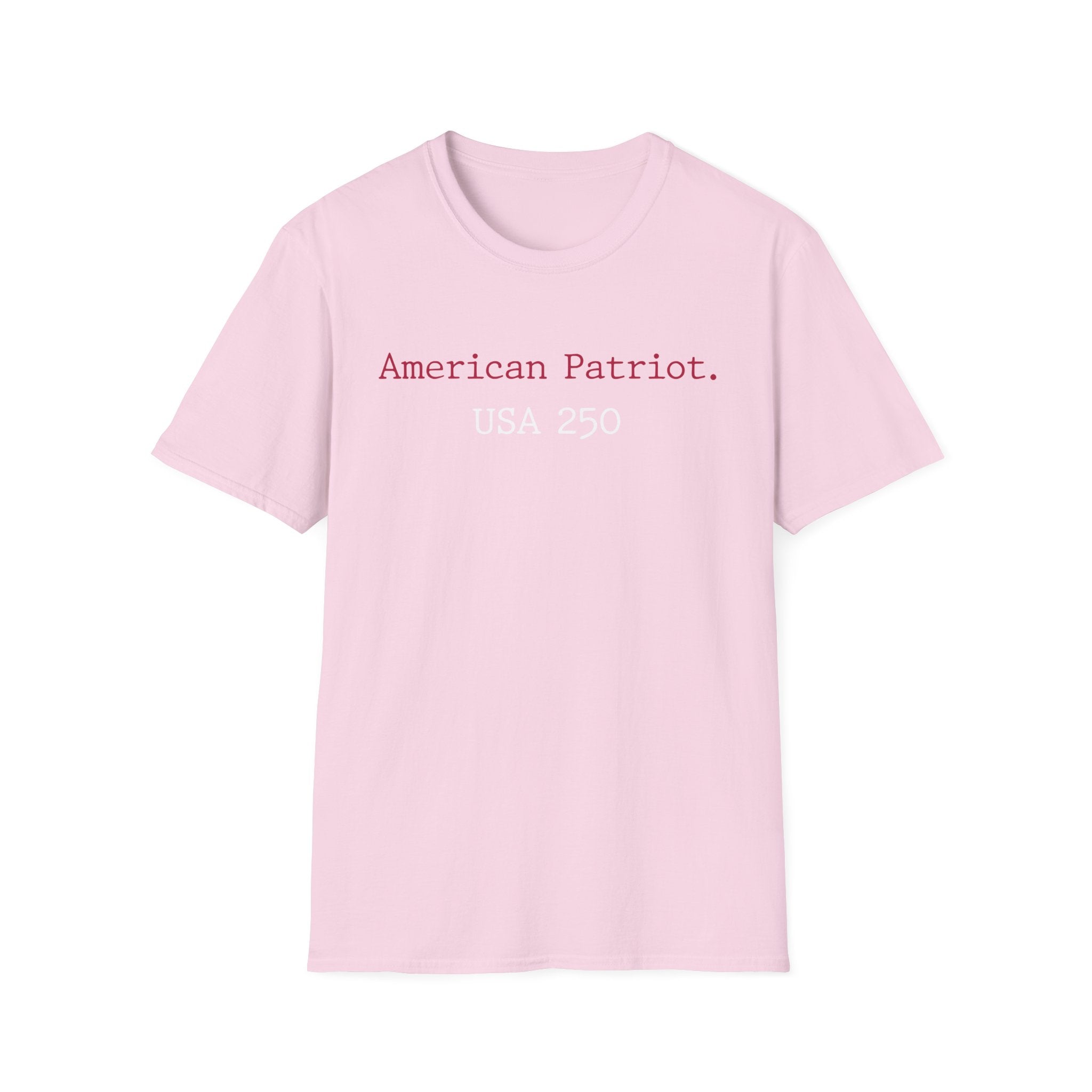 American Patriot US 250 Typographic Vintage Gym T-Shirt