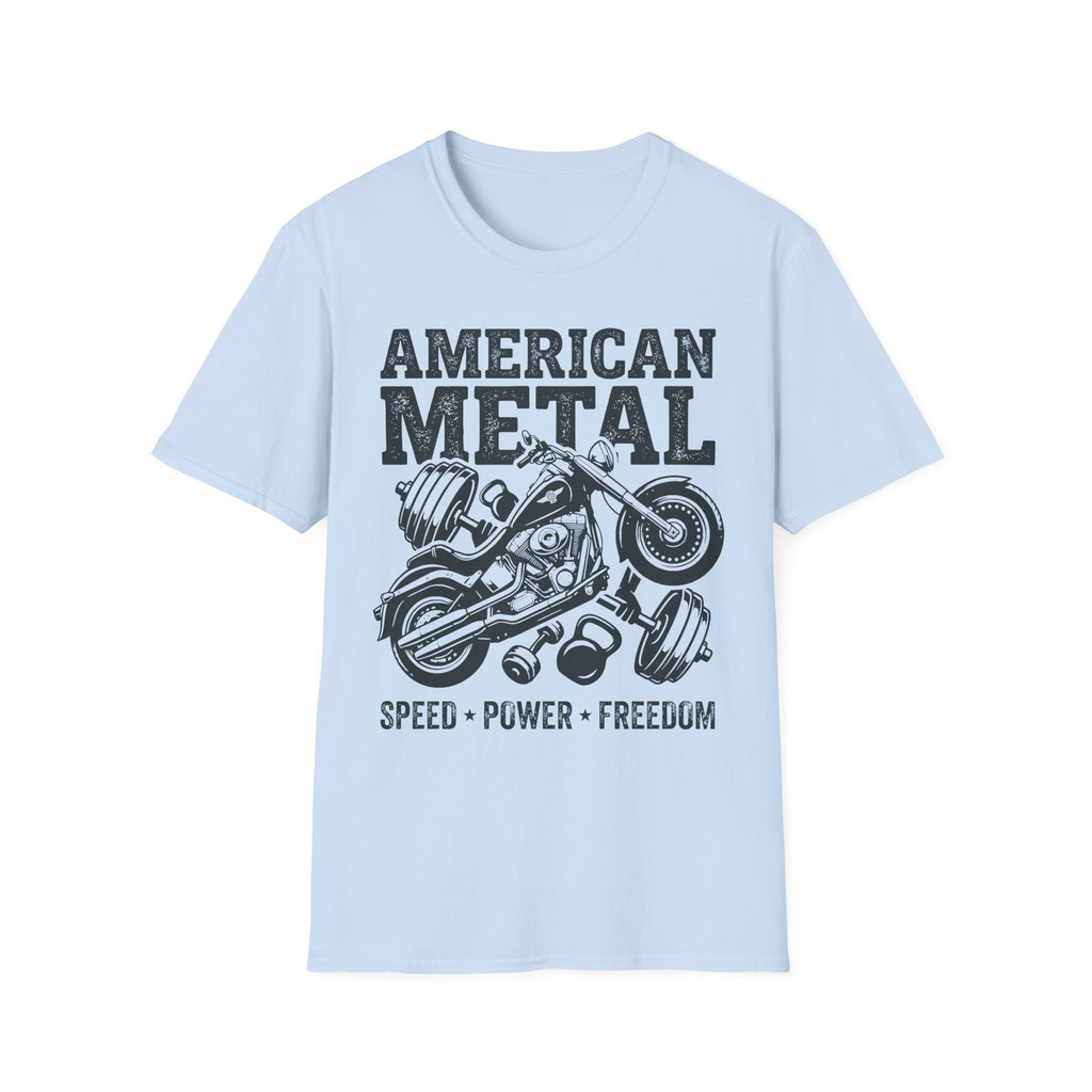 American Metal Softtail Build and Repair Vintage Graphic Gym T-Shirt