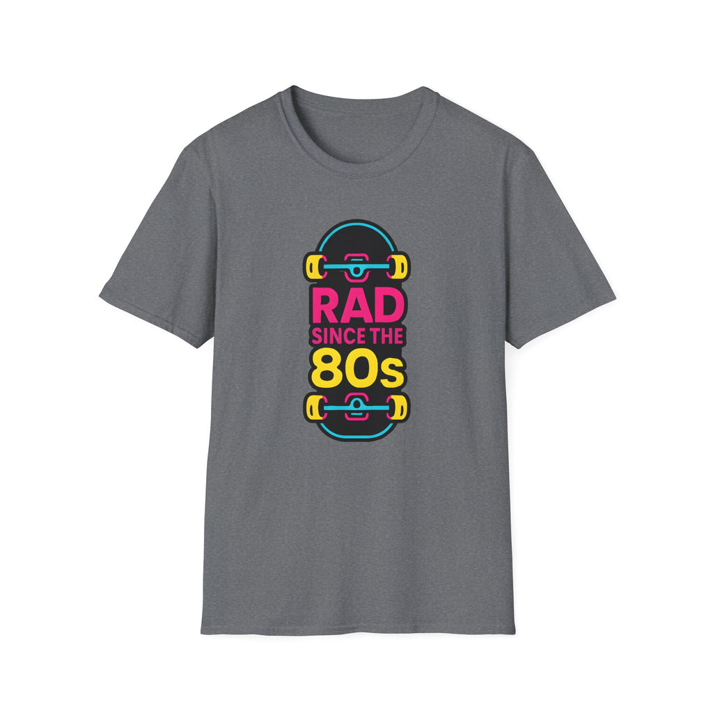 Neon 80s Skateboard T-Shirt