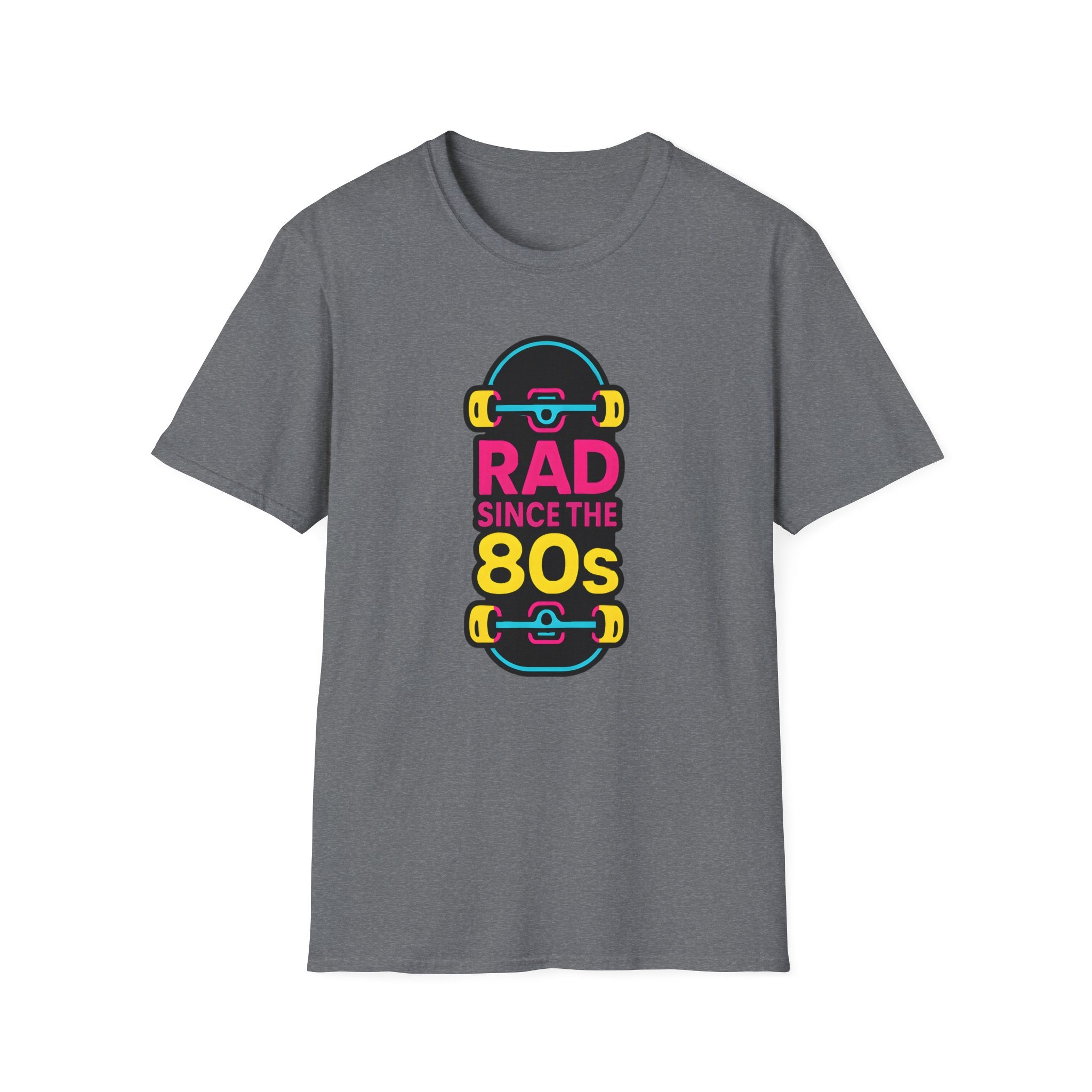 Neon 80s Skateboard T-Shirt