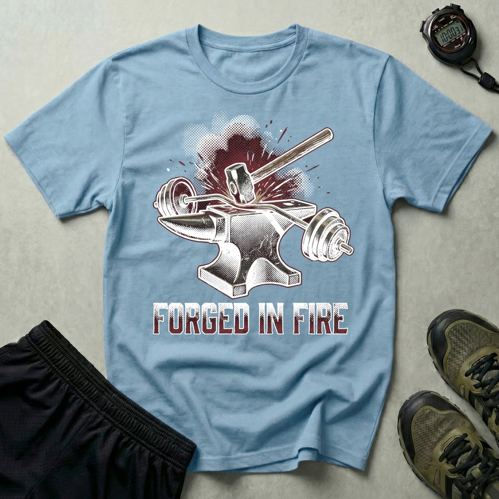 Forged In Fire Bodybuilding T-Shirt