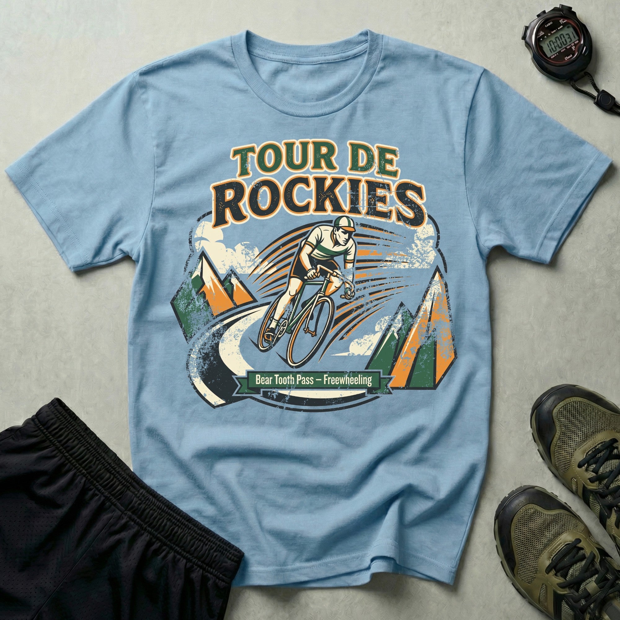 Tour de Rockies Cycling T-Shirt