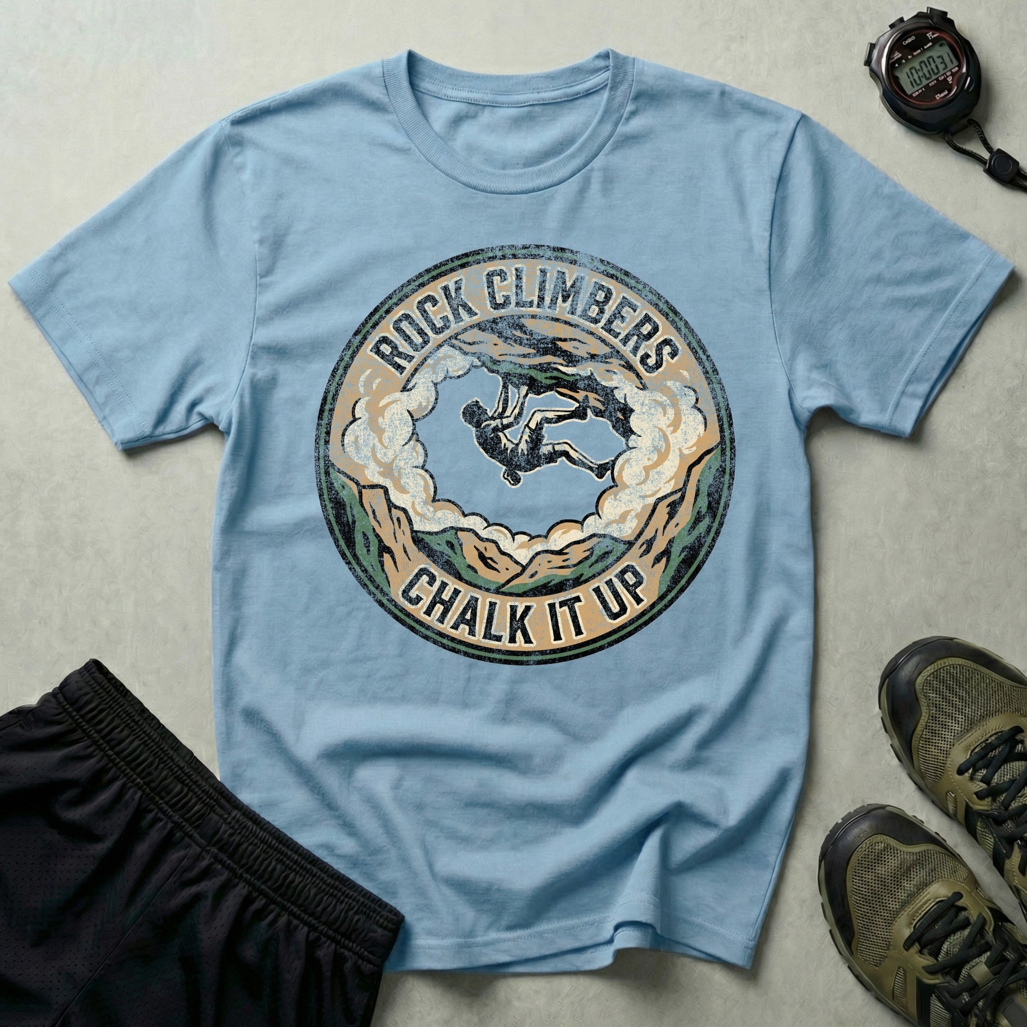 Rock Climbers Chalk It Up T-Shirt