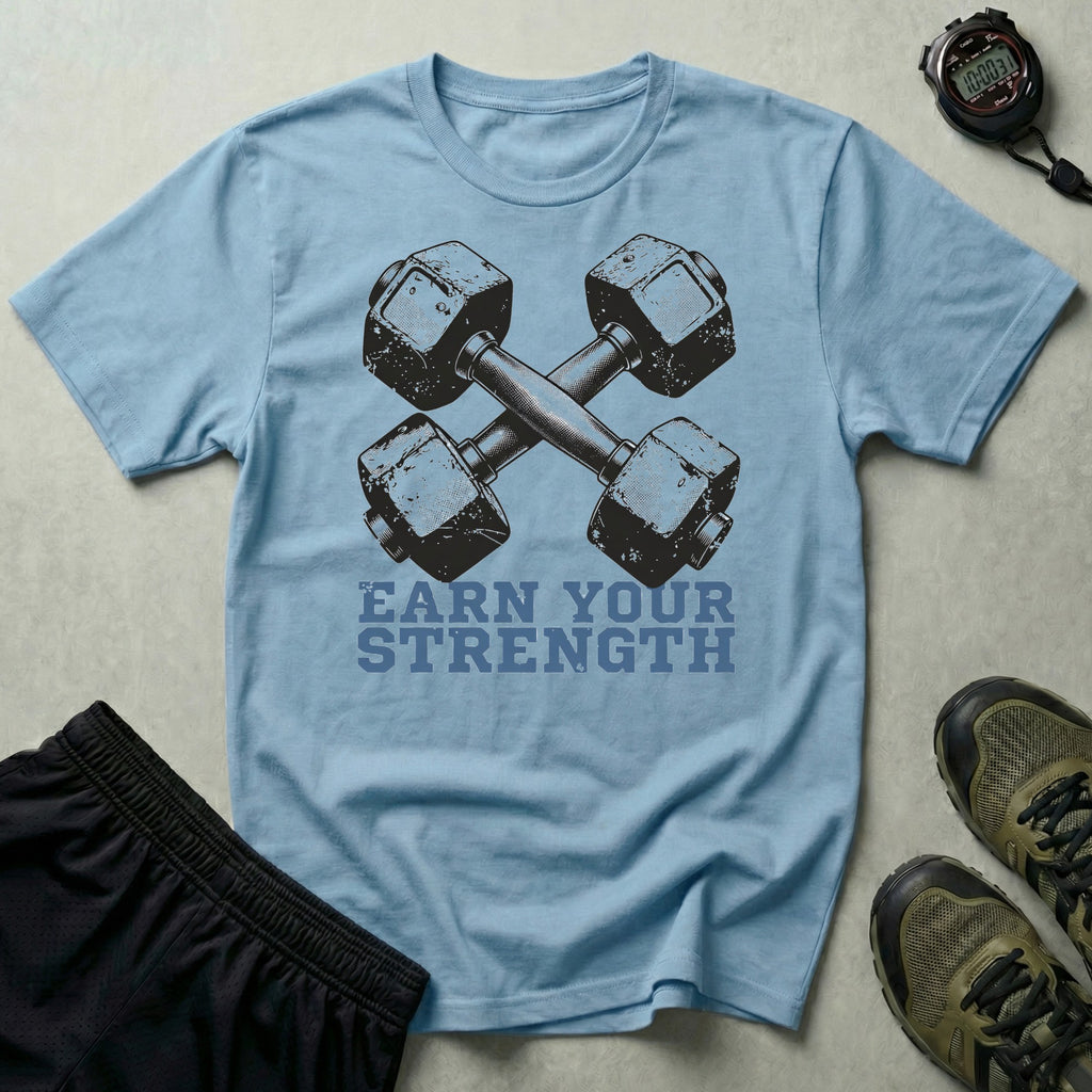 Earn Your Strength Gym T-Shirt