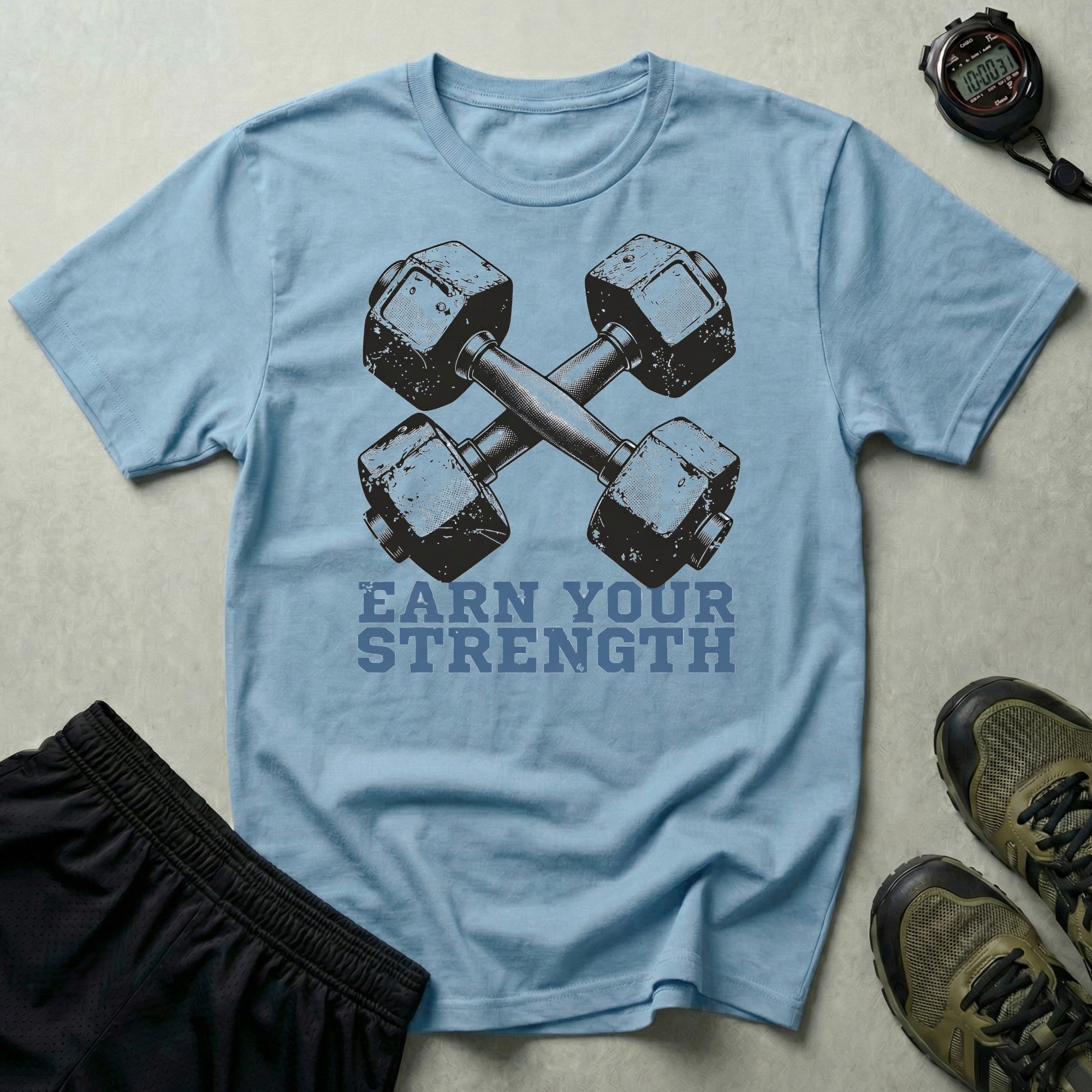 Earn Your Strength Gym T-Shirt