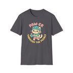 Cycling Cat Illustration T-Shirt