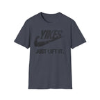 Yikes Just Lift It Vintage Gym Tee-Shirt