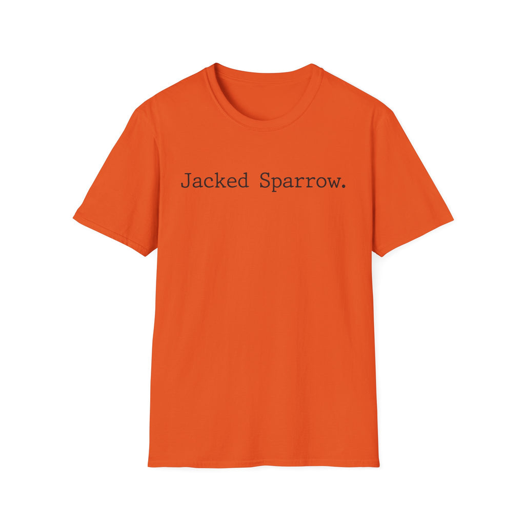 Jackd Sparrow Typographic Vintage Gym T-Shirt