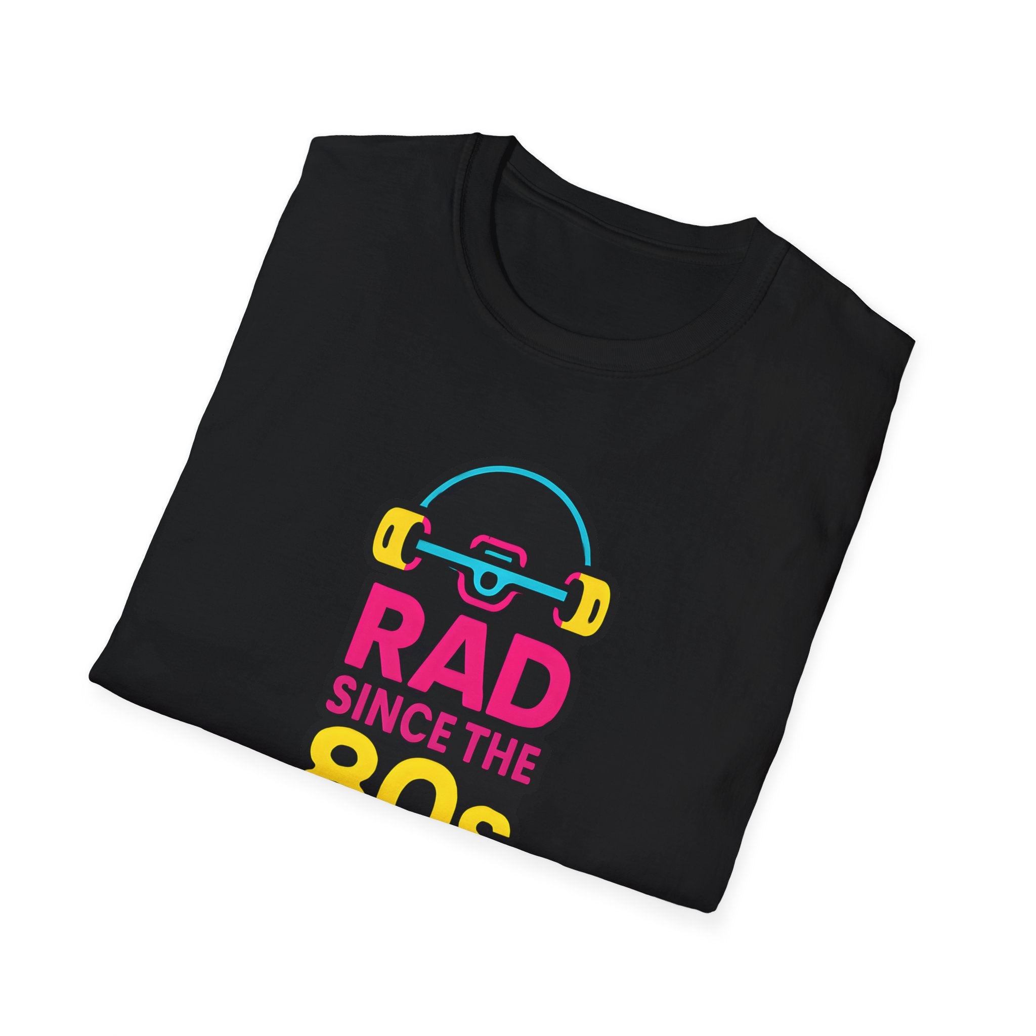 Neon 80s Skateboard T-Shirt