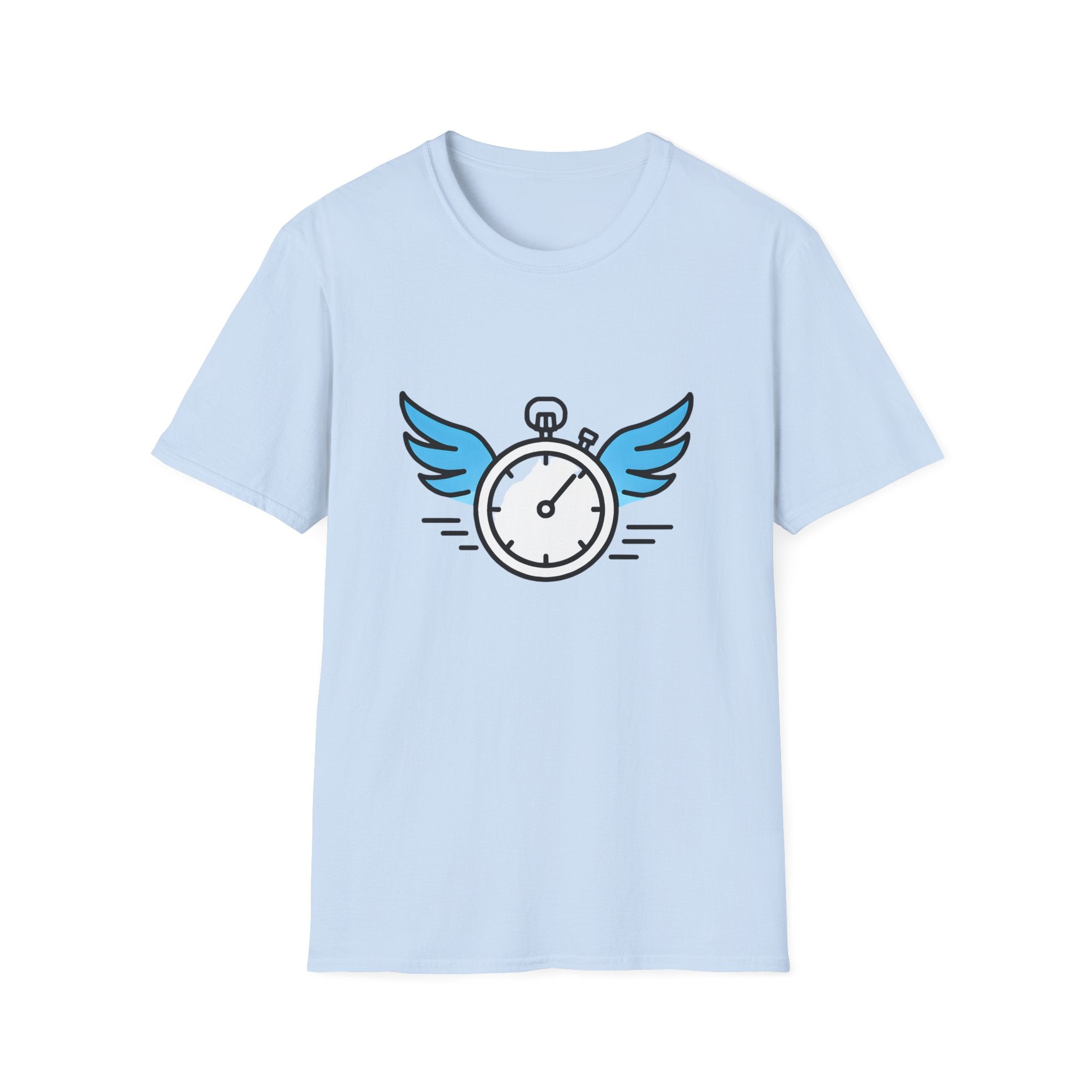 Clock with Wings T-Shirt