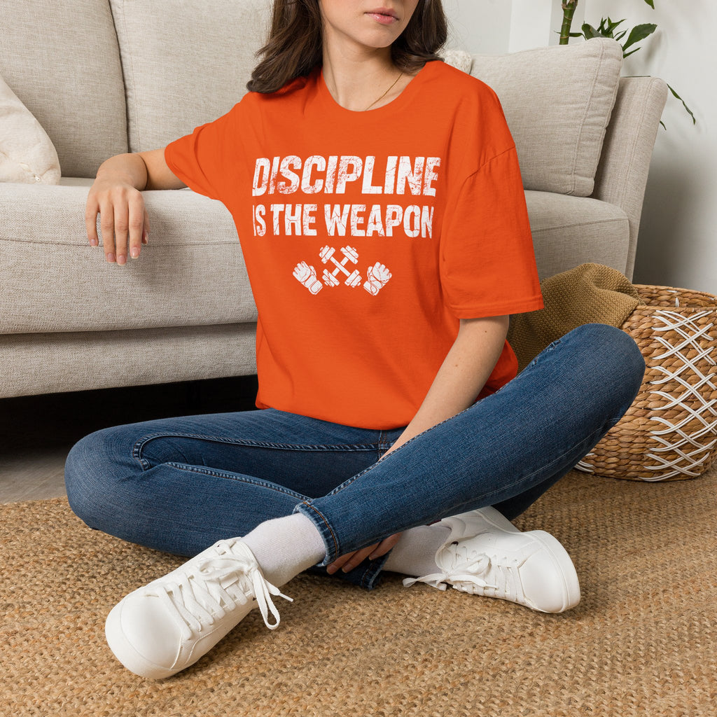 Weapon Discipline Gym Vintage Retro Gym T-Shirt