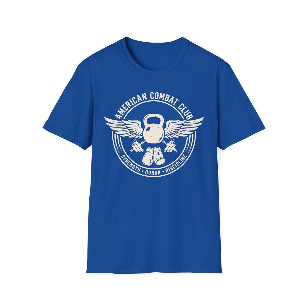 American Combat Club Gym Vintage Retro Gym T-Shirt