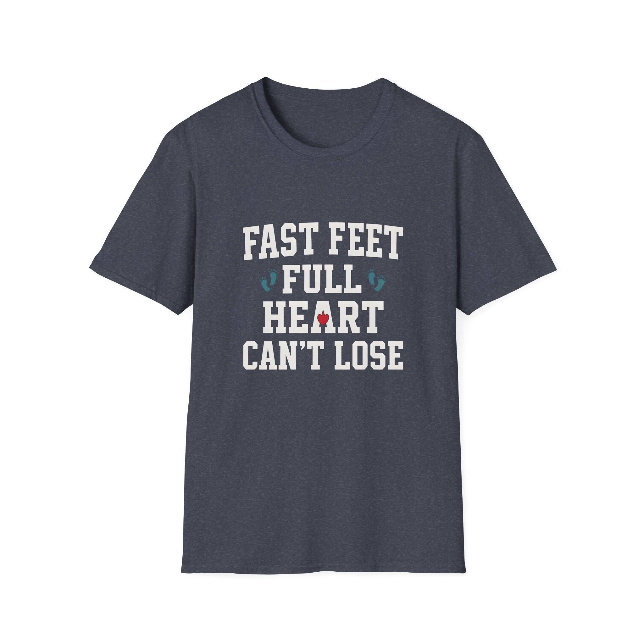 Fast Feet Full Heart T-Shirt