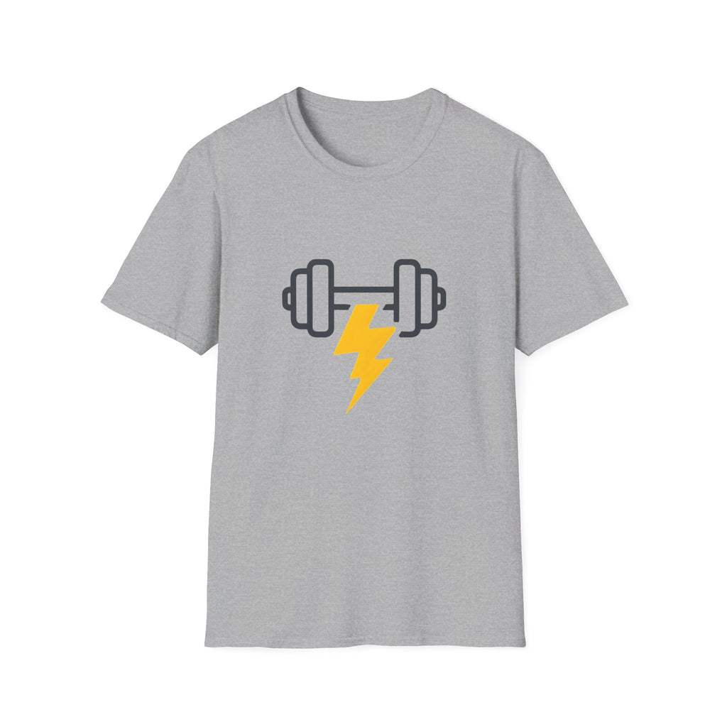 Lightning bolt dumbbell T-Shirt