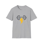 Lightning bolt dumbbell T-Shirt