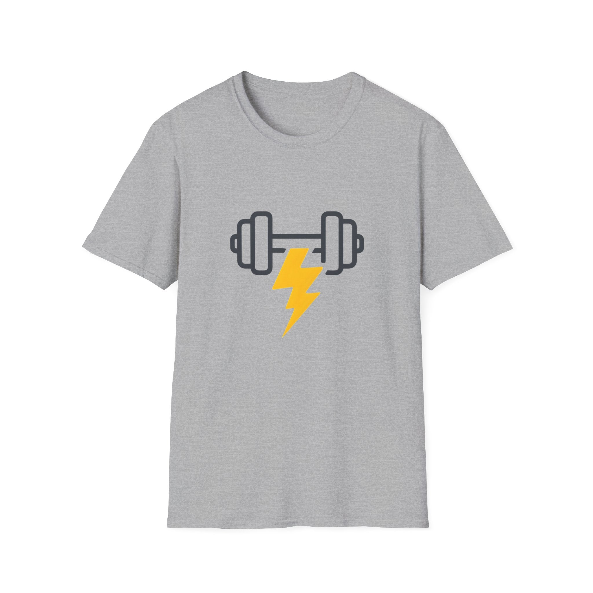 Lightning bolt dumbbell T-Shirt