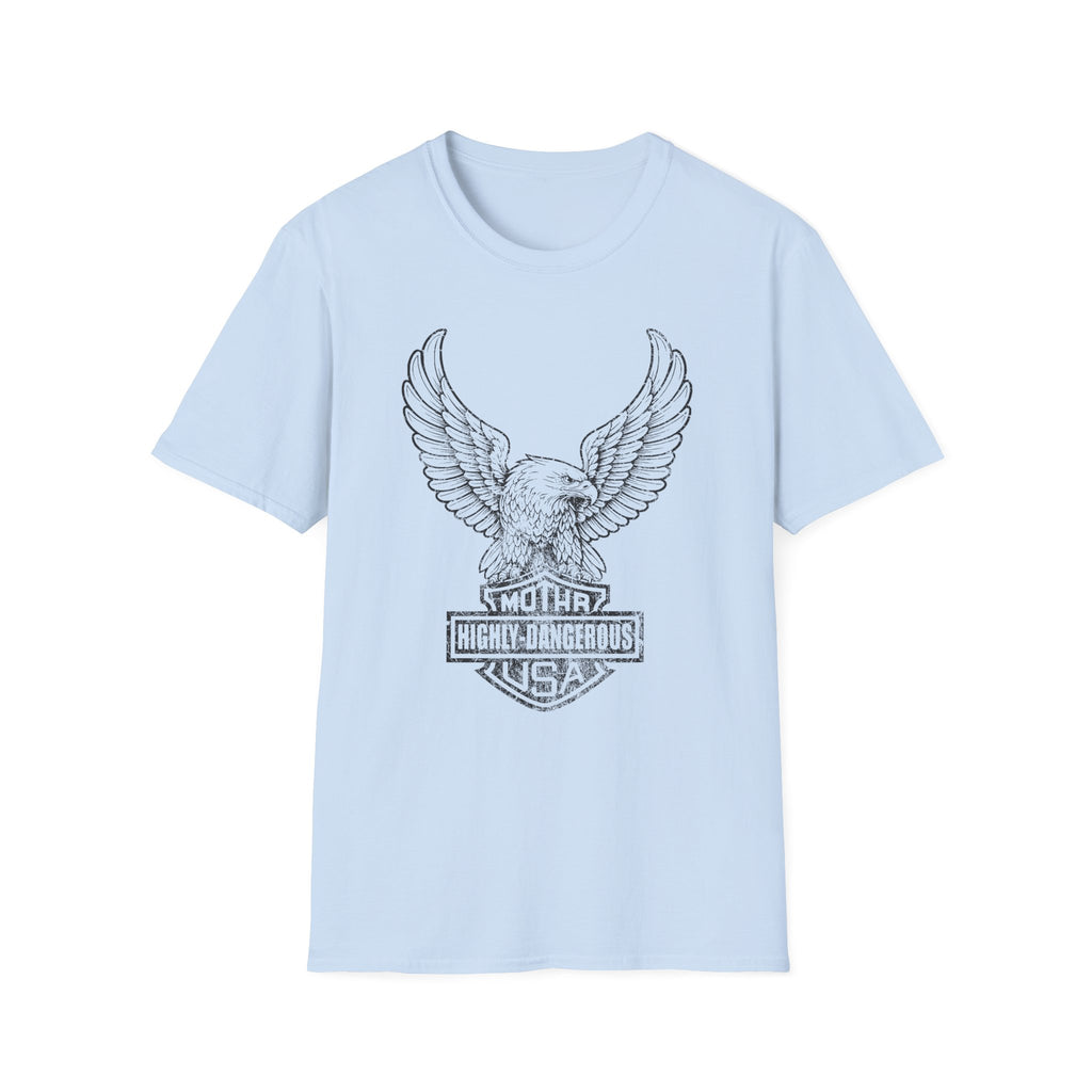 Danger Eagle Graphic Retro Gym T-Shirt