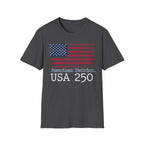 American Patriot 250 Stars and Stripes Vintage Gym T-Shirt