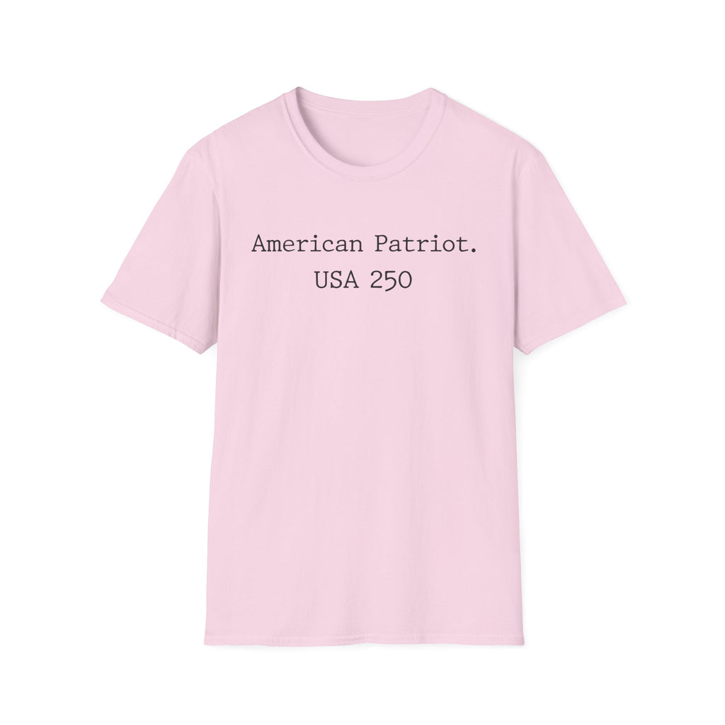 American Patriot 250 Typographic Vintage Gym T-Shirt