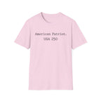 American Patriot 250 Typographic Vintage Gym T-Shirt