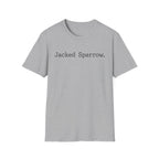 Jackd Sparrow Typographic Vintage Gym T-Shirt