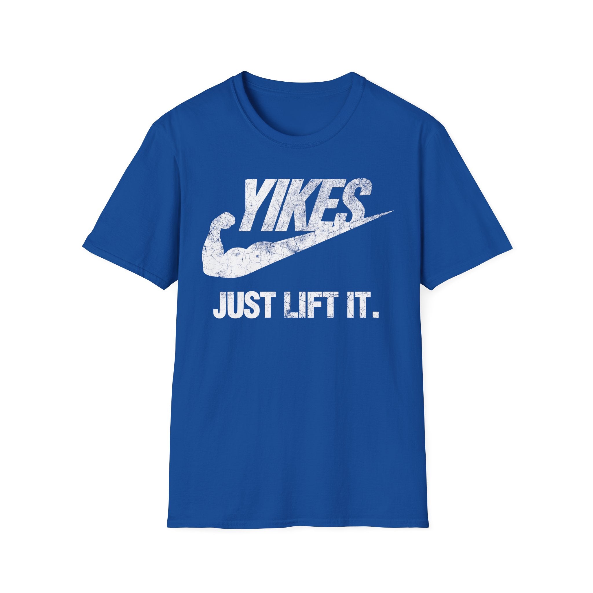 Yikes Just Lift It Vintage Gym T-Shirt