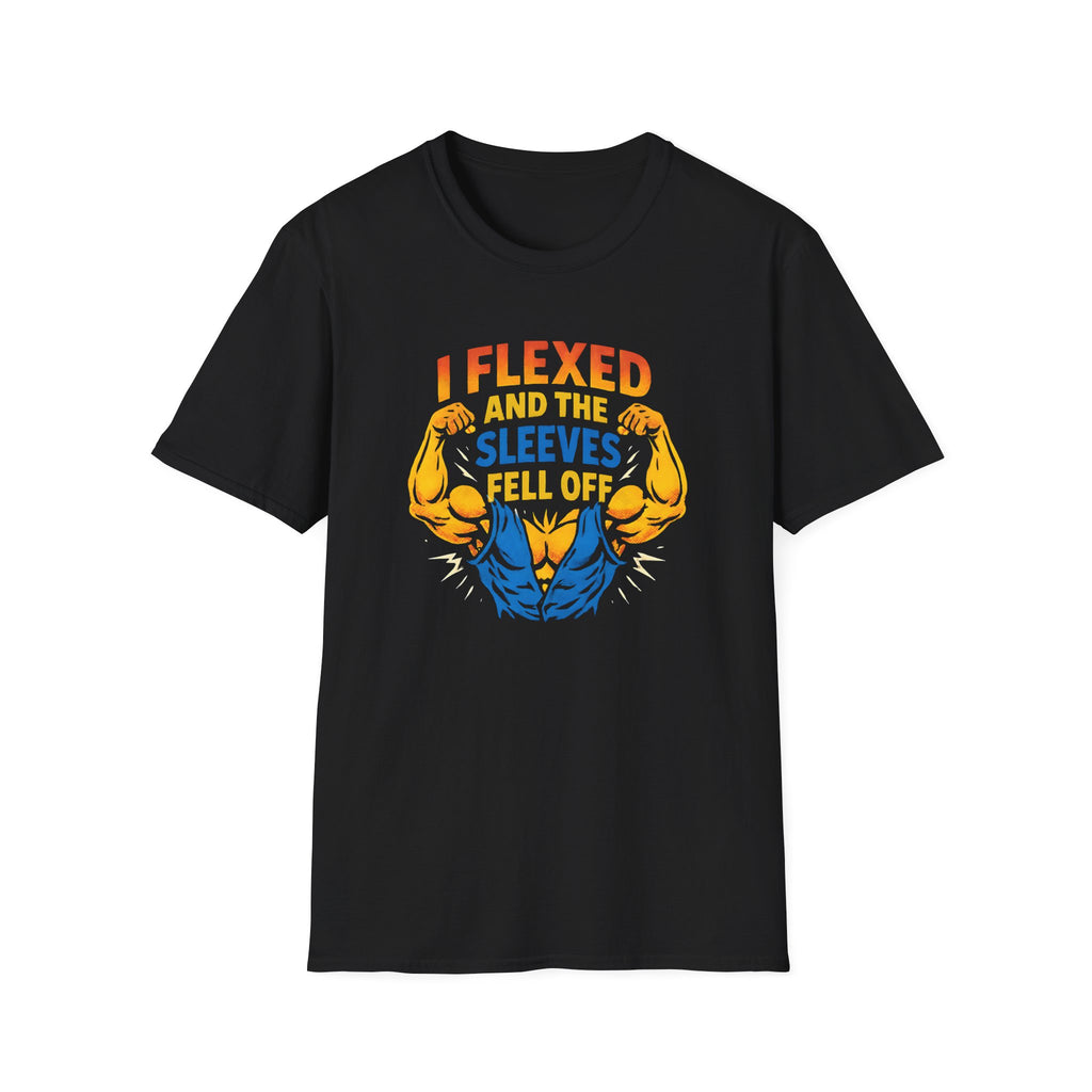 Flexed Arms Sleeves Off T-Shirt